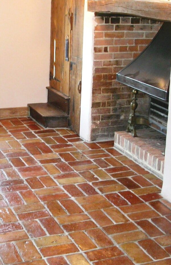 sealing tiled floors