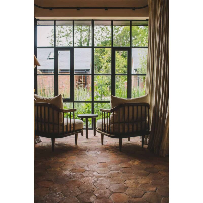 KR2 – Reclaimed Hex Terracotta Tiles