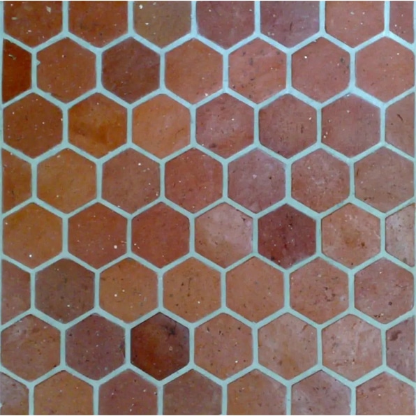 KR2 – Reclaimed Hex Terracotta Tiles