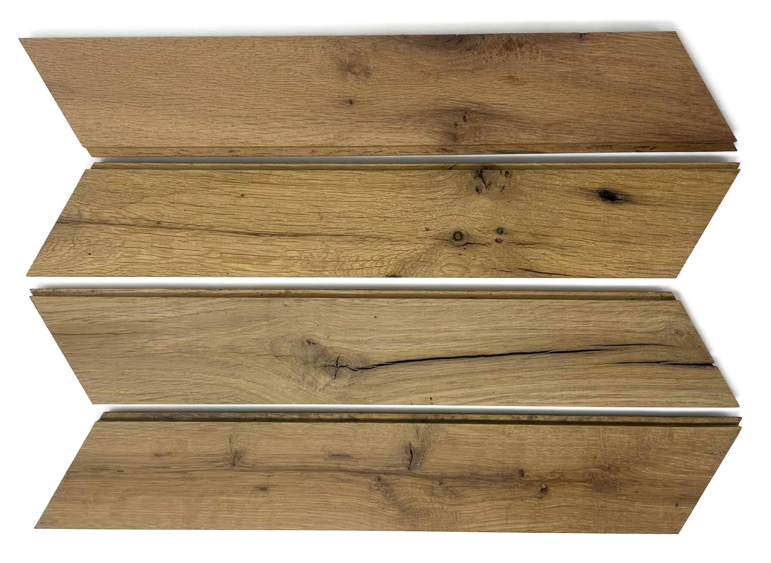 reclaimec chevron oak parquet 1