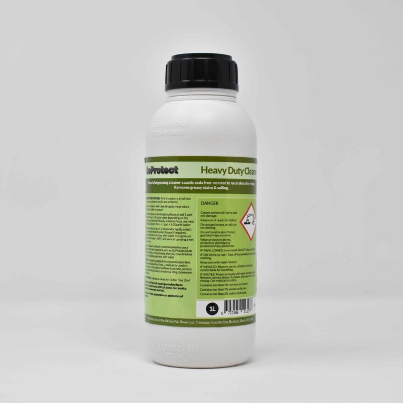 Heavy duty cleaner back Heavy duty cleaner back