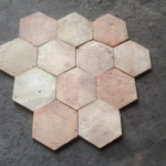 Hexagonal Terracotta Tiles