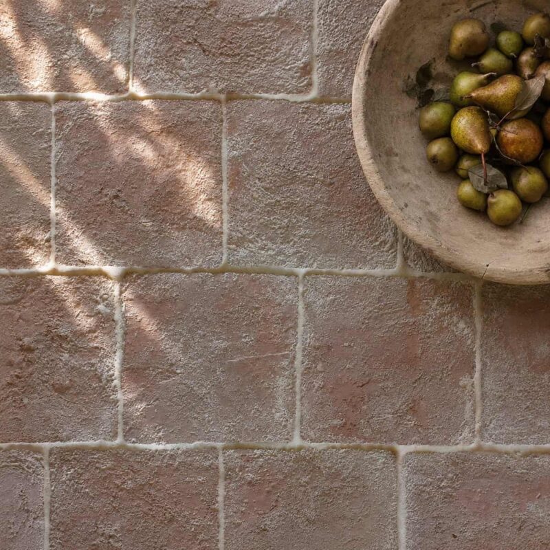 NK1 – Sqaure Terracotta Brick Tiles