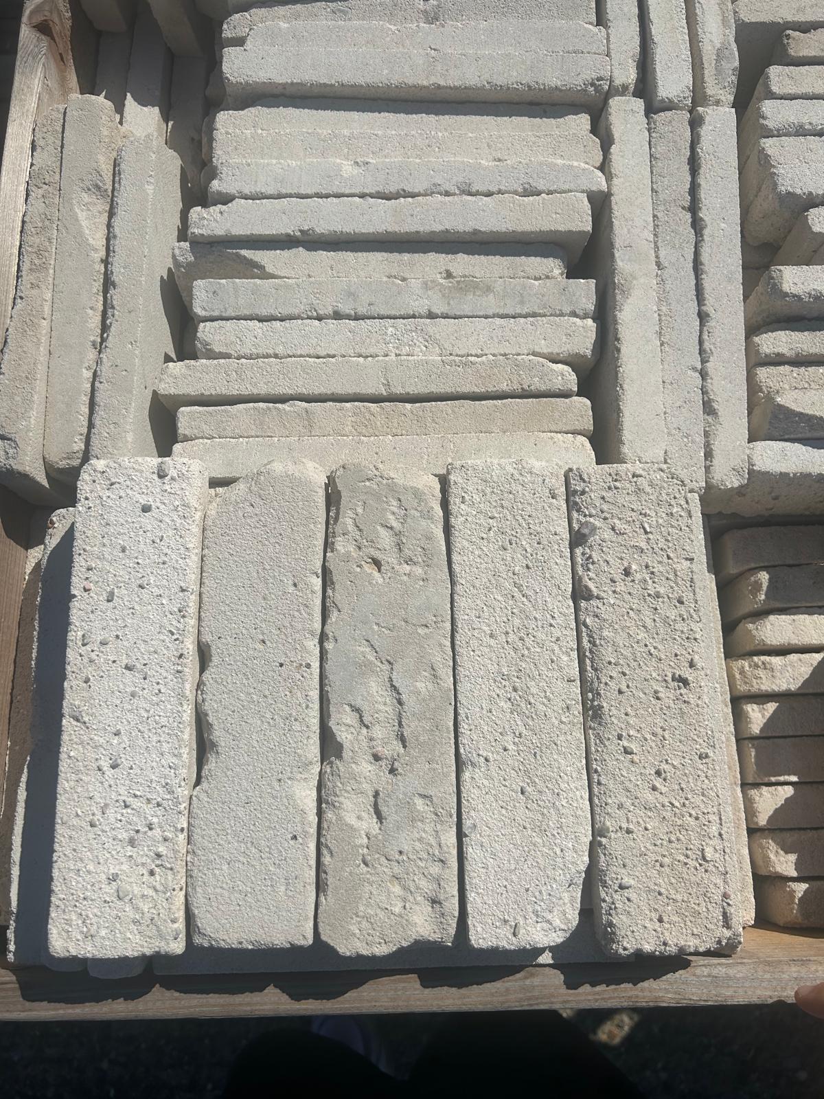 Grey Brick tiles parquet
